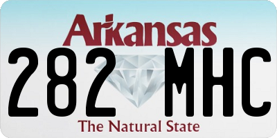 AR license plate 282MHC