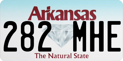AR license plate 282MHE