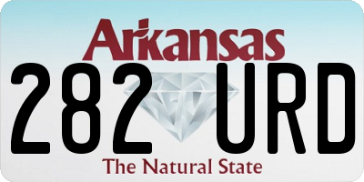 AR license plate 282URD
