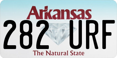 AR license plate 282URF