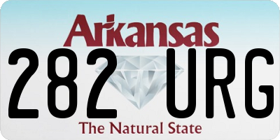 AR license plate 282URG