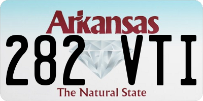 AR license plate 282VTI