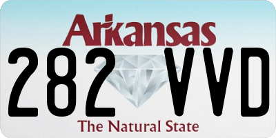 AR license plate 282VVD