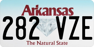 AR license plate 282VZE