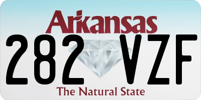 AR license plate 282VZF