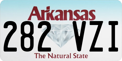 AR license plate 282VZI
