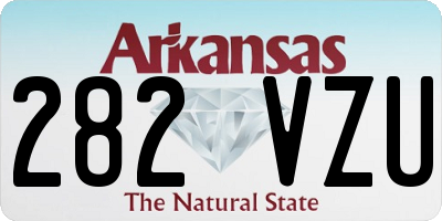 AR license plate 282VZU
