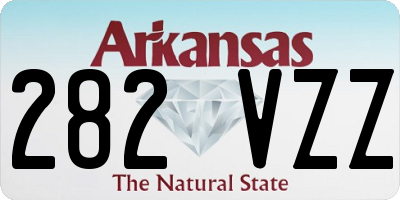 AR license plate 282VZZ