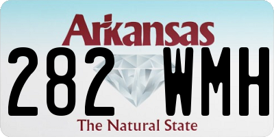 AR license plate 282WMH