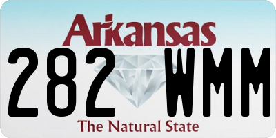 AR license plate 282WMM