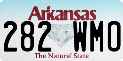 AR license plate 282WMO