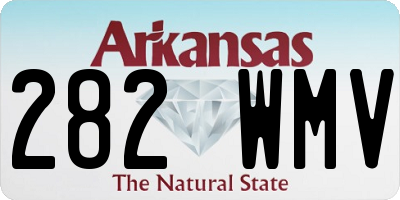 AR license plate 282WMV