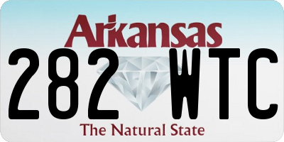 AR license plate 282WTC