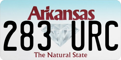 AR license plate 283URC