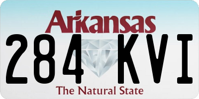 AR license plate 284KVI