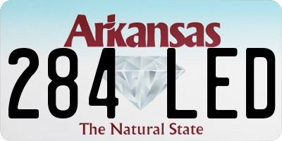 AR license plate 284LED