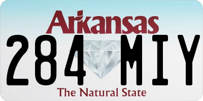 AR license plate 284MIY
