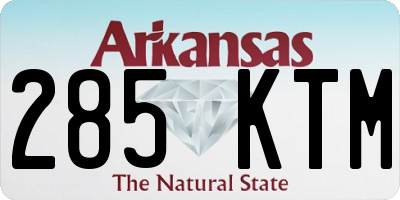 AR license plate 285KTM