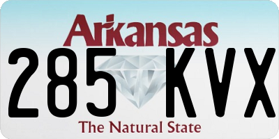 AR license plate 285KVX
