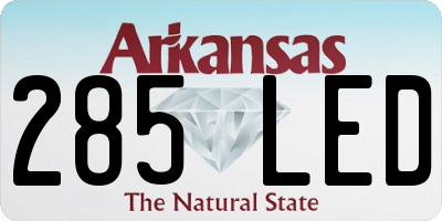 AR license plate 285LED