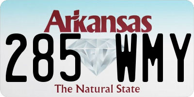 AR license plate 285WMY