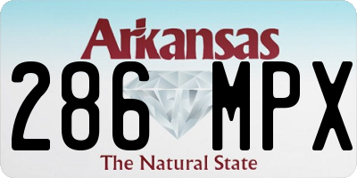AR license plate 286MPX