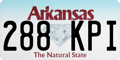 AR license plate 288KPI