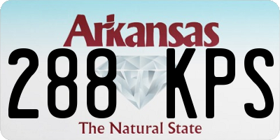 AR license plate 288KPS