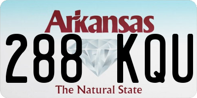 AR license plate 288KQU