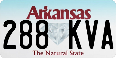 AR license plate 288KVA