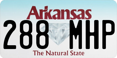AR license plate 288MHP