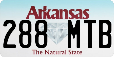 AR license plate 288MTB