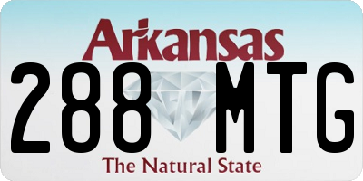 AR license plate 288MTG
