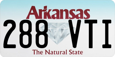 AR license plate 288VTI