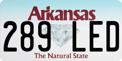 AR license plate 289LED