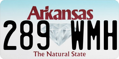 AR license plate 289WMH