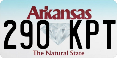 AR license plate 290KPT