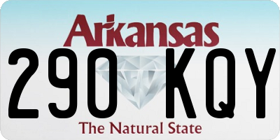 AR license plate 290KQY
