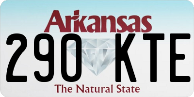 AR license plate 290KTE