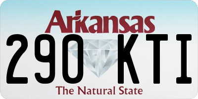 AR license plate 290KTI