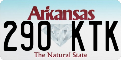 AR license plate 290KTK