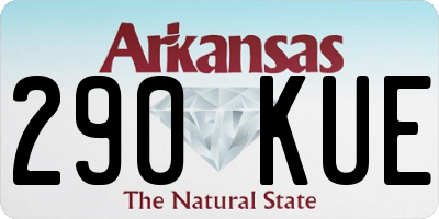 AR license plate 290KUE