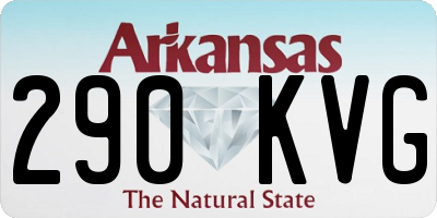 AR license plate 290KVG