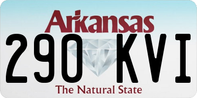 AR license plate 290KVI
