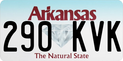 AR license plate 290KVK