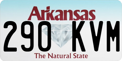 AR license plate 290KVM