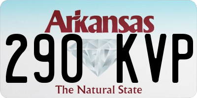 AR license plate 290KVP