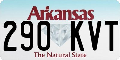 AR license plate 290KVT
