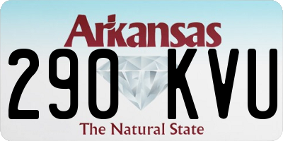 AR license plate 290KVU