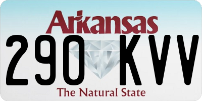AR license plate 290KVV